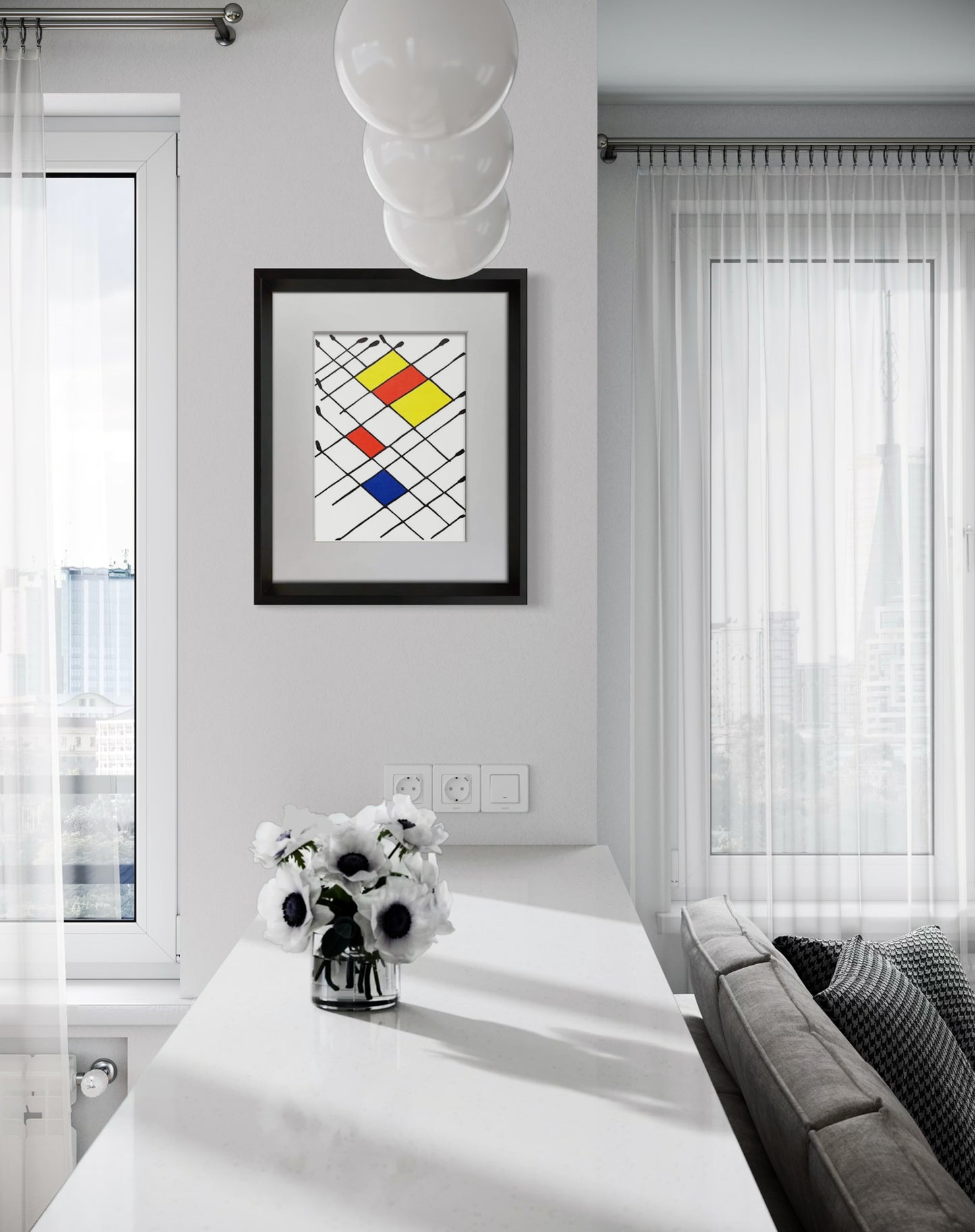Alexander Calder Lithograph 1966 | Original Mourlot Paris Limited Edition Framed Art