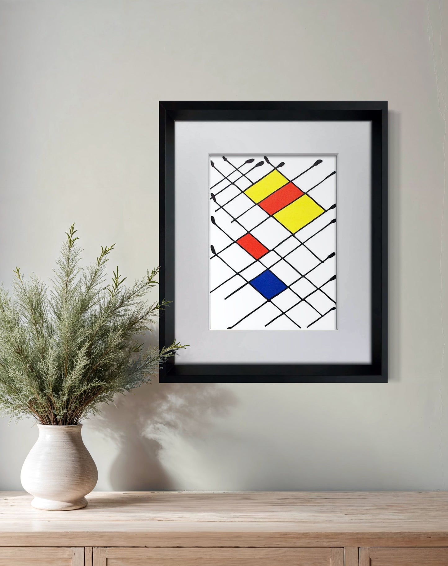 Alexander Calder Lithograph 1966 | Original Mourlot Paris Limited Edition Framed Art