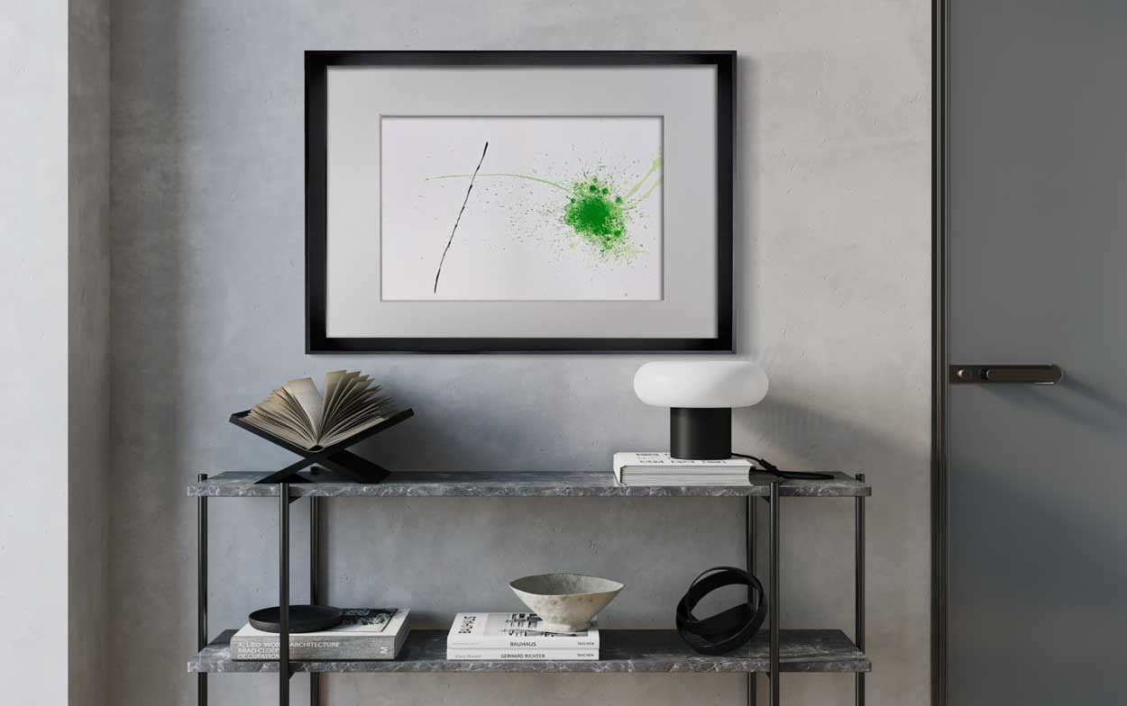 Joan Miro Original Lithograph 1971 Double Limited Edition Framed Art COA