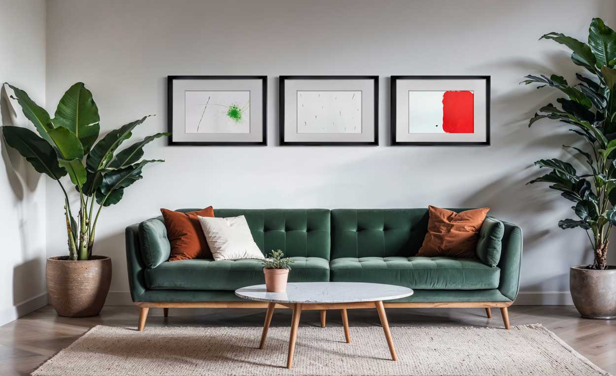 Joan Miró Original Double Lithographs (Set of 3) 1971 • Limited Edition • Custom Framed