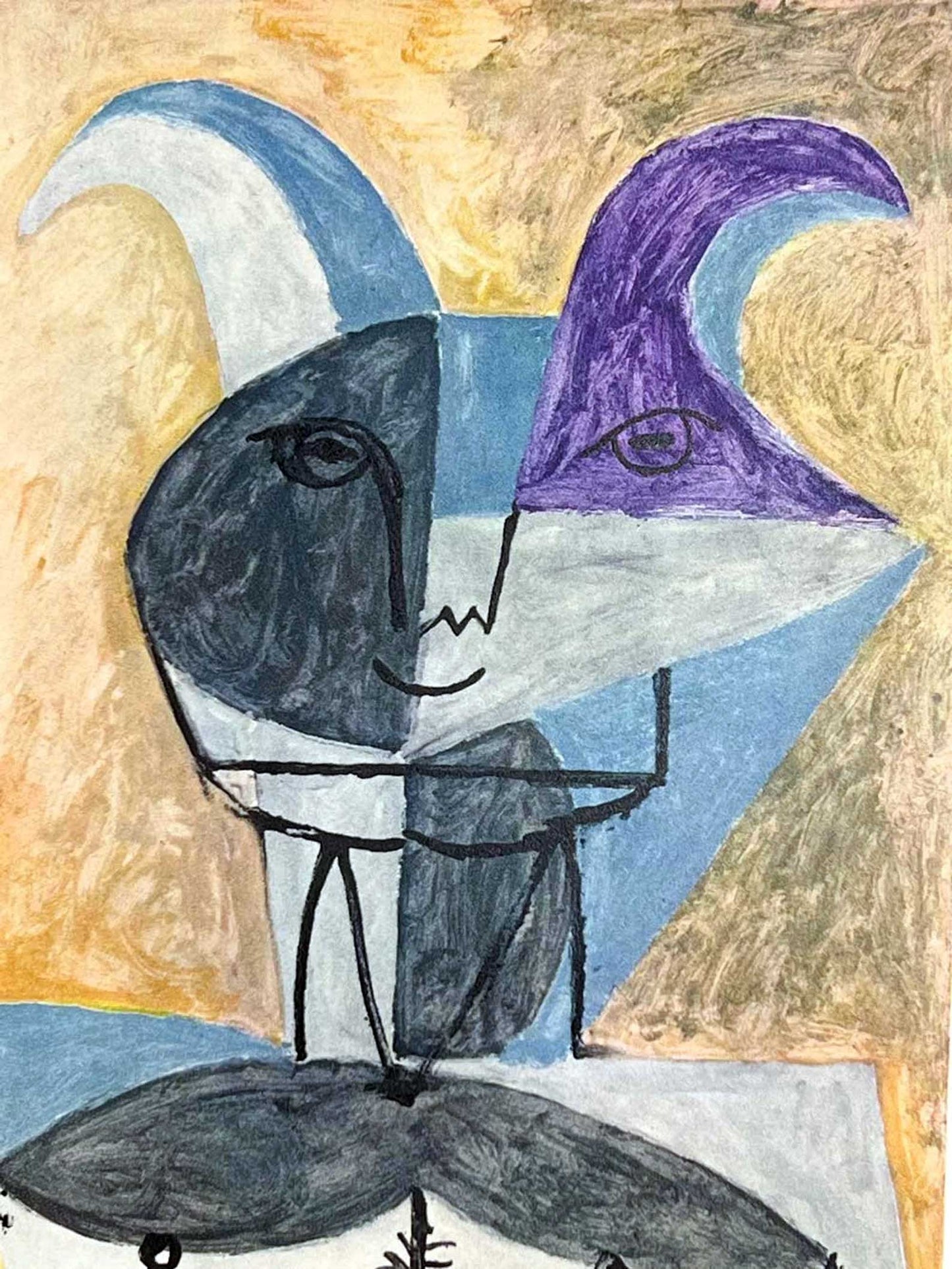 Pablo Picasso 1948 Lithograph | Limited Edition | Custom Framed