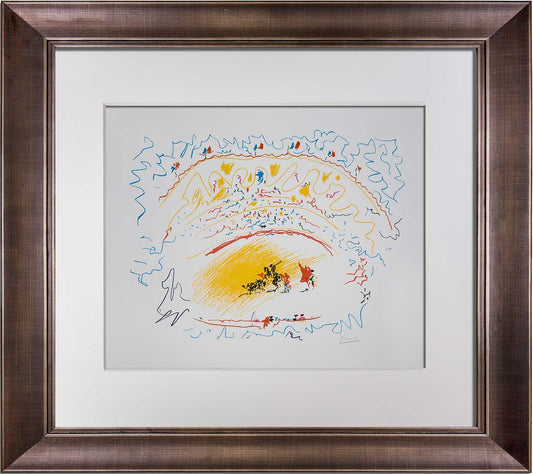 Pablo Picasso Lithograph "Corrida" - Signed