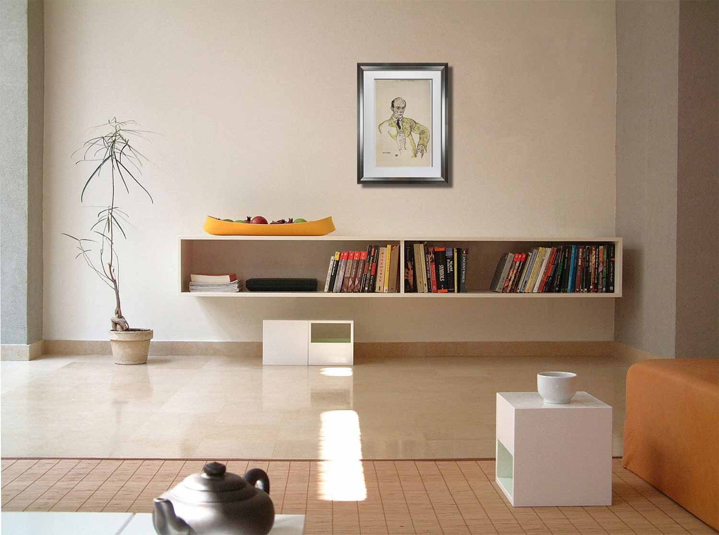 Egon Schiele Lithograph "Portrait of Arnold Schönberg" 1917