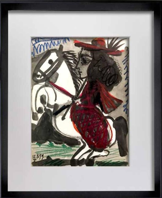 Pablo Picasso Lithograph - Jacqueline 1961