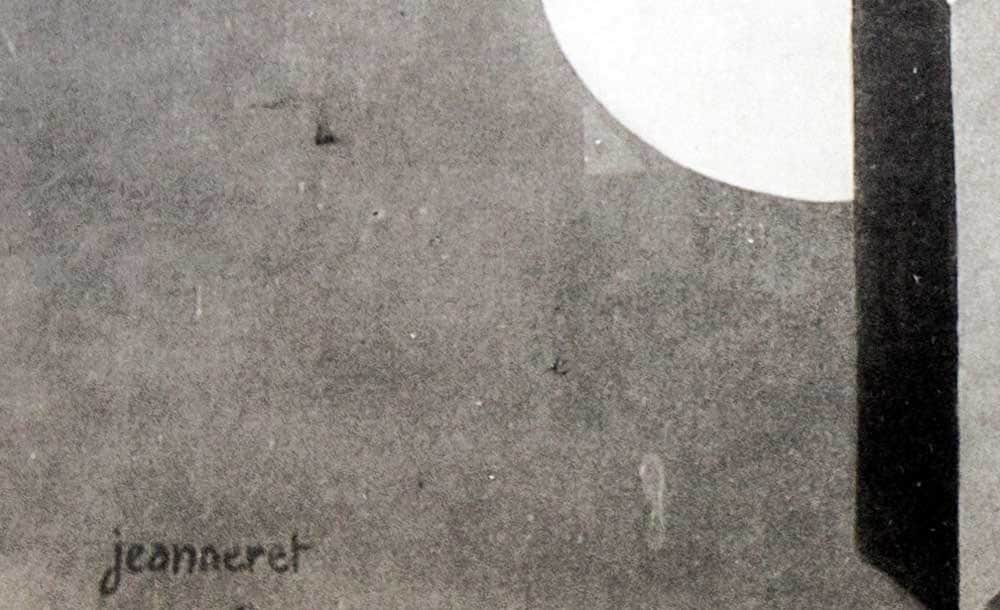 Le CORBUSIER Lithograph SIGNED "Still Life with Guitar" Ltd. Ed w/Frame