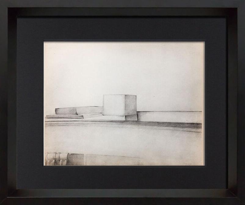 Le CORBUSIER Lithograph LIMITED edition "The Chimney Top"