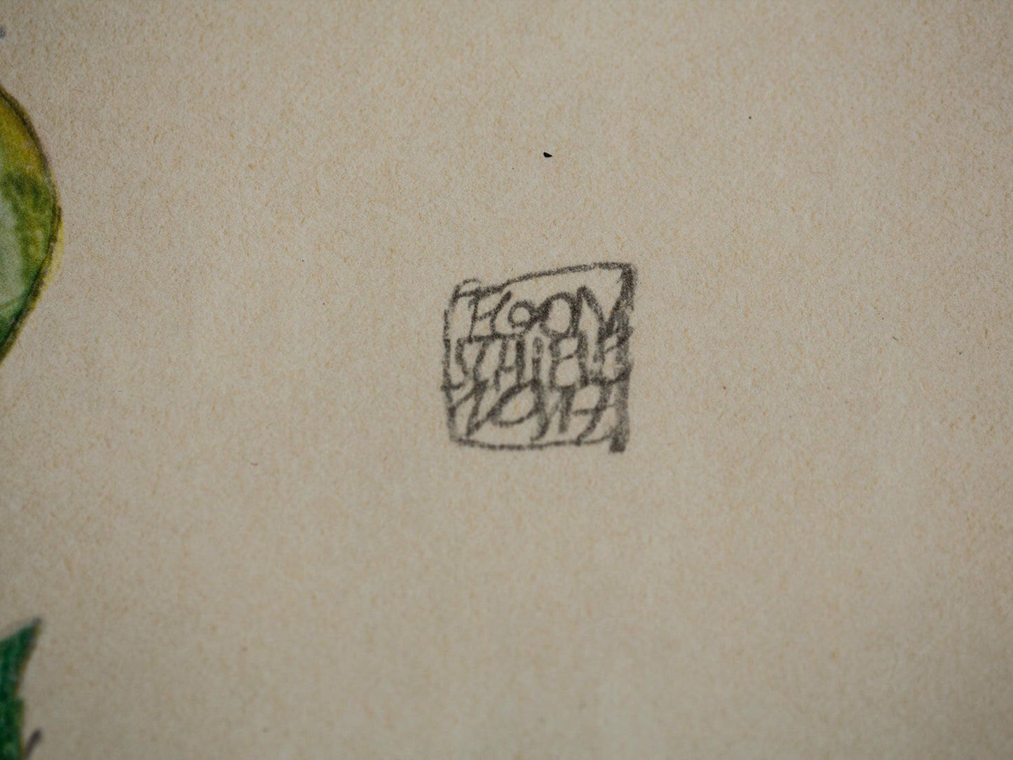 Egon SCHIELE Lithograph “Sunflowers” SIGNED #‘ed LIMITED w/FRAME