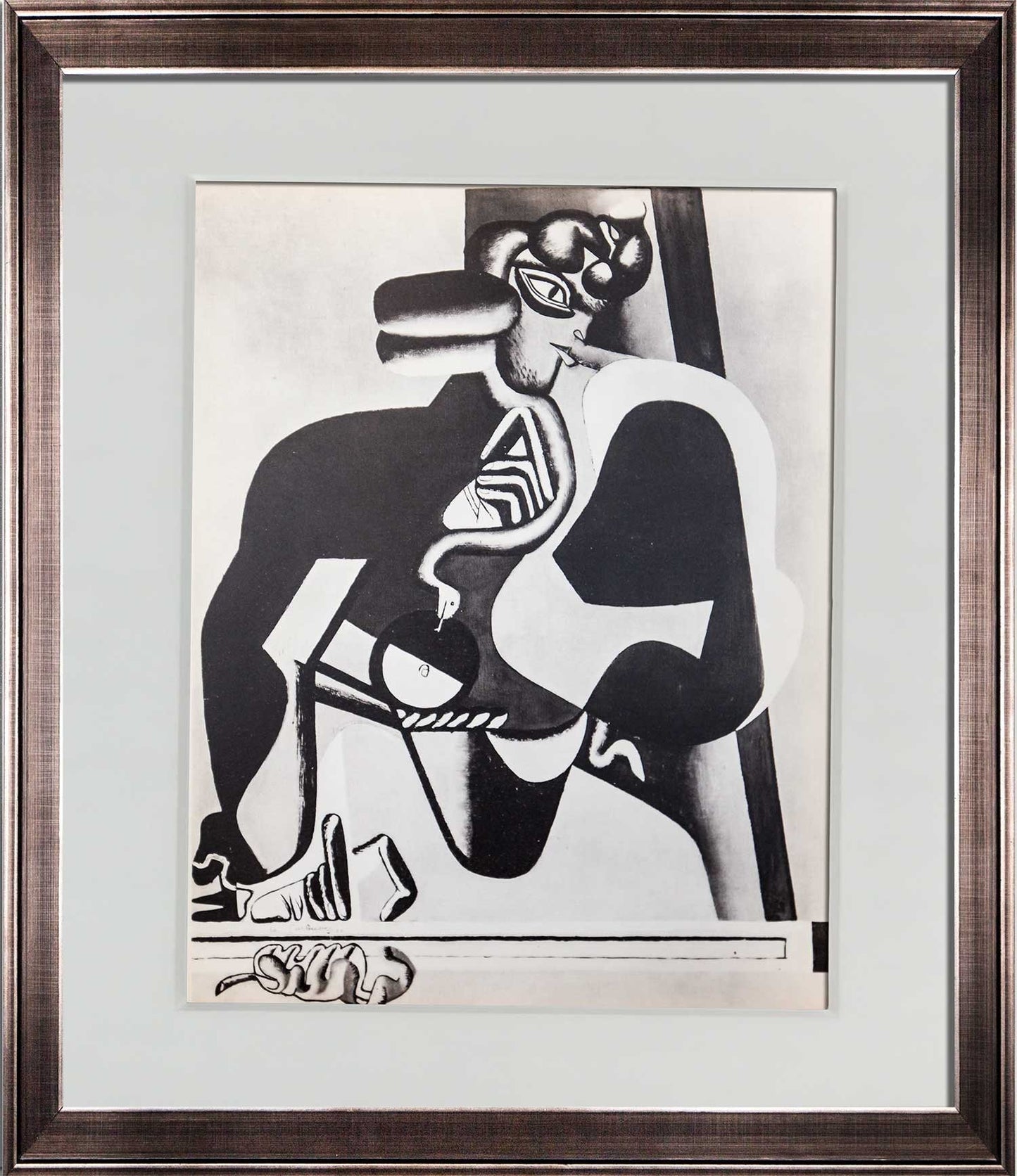 Le CORBUSIER Lithograph Limited Edition "La Femme a la Cleopatre" w/Frame