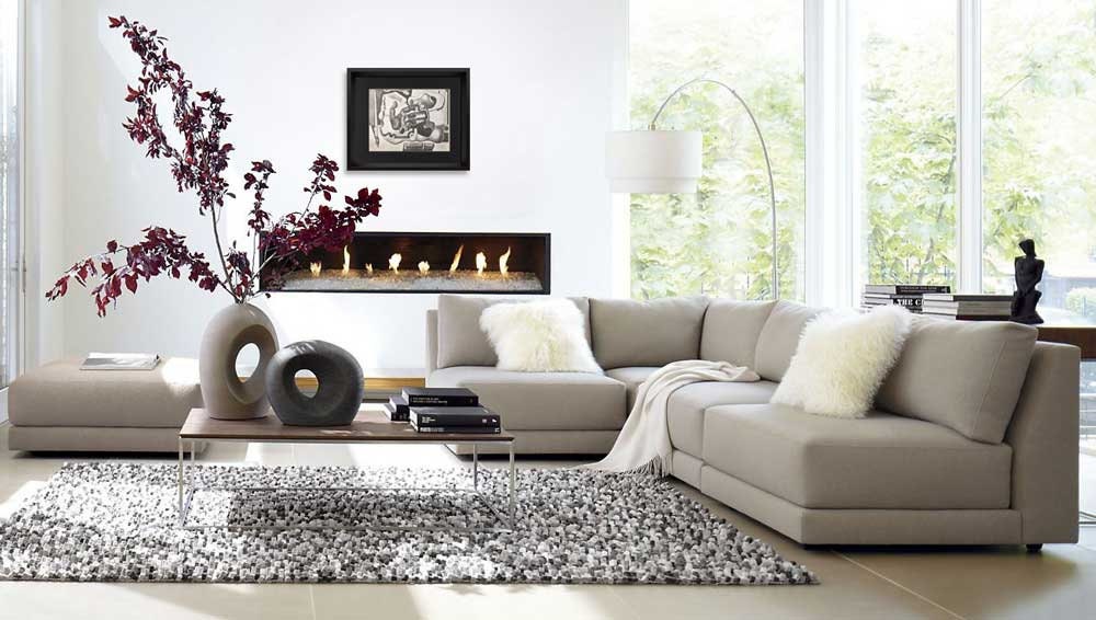 Le CORBUSIER Lithograph "La main rouge" SIGNED 1930 * Custom Frame