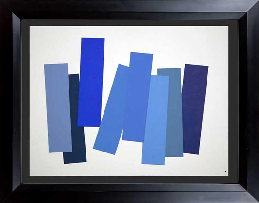 Josef ALBERS Original SILKSCREEN [V-3a] LTD Ed. Color Study +Custom FRAMING