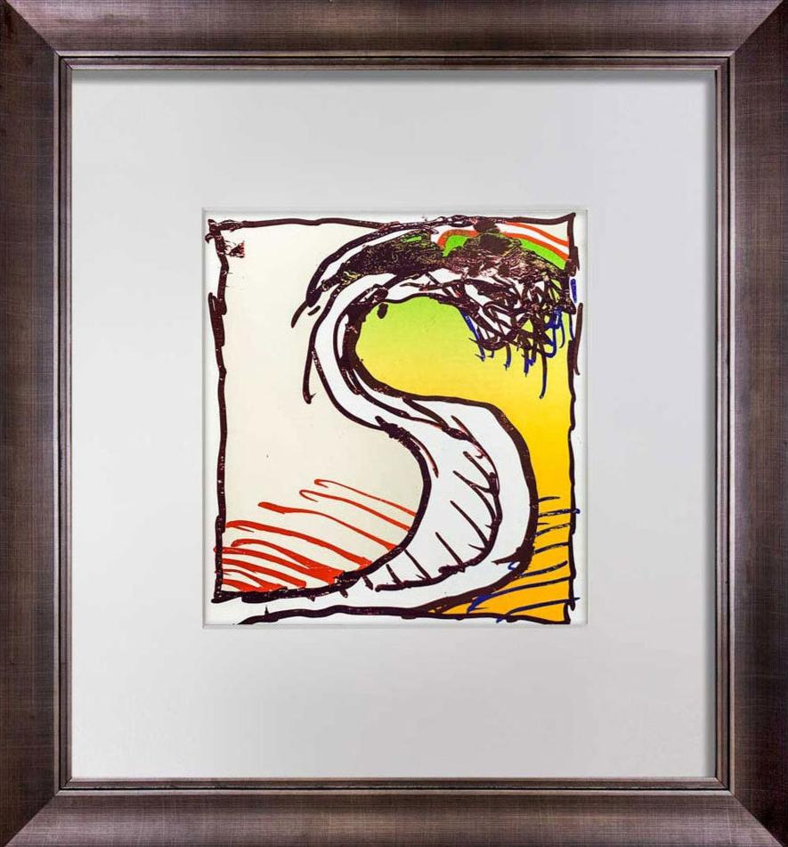 Pierre ALECHINSKY Original Lithograph Ltd 1981 with Frame Included