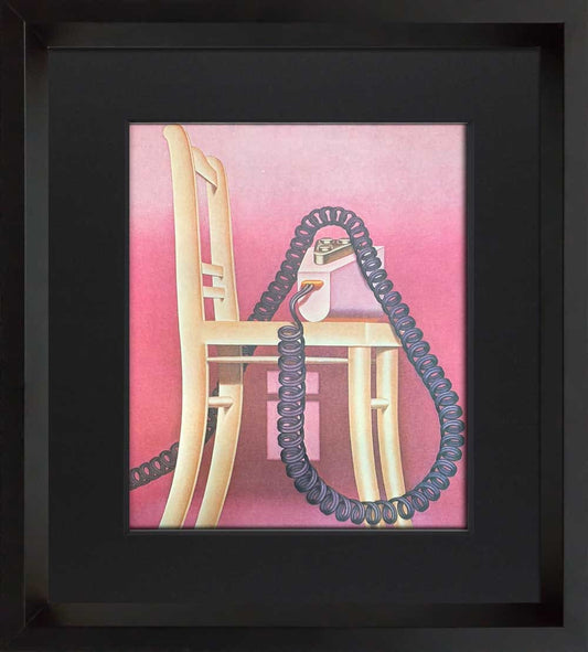 Konrad KLAPHECK Lithograph Ltd. Ed. 12/150 "Pacha"