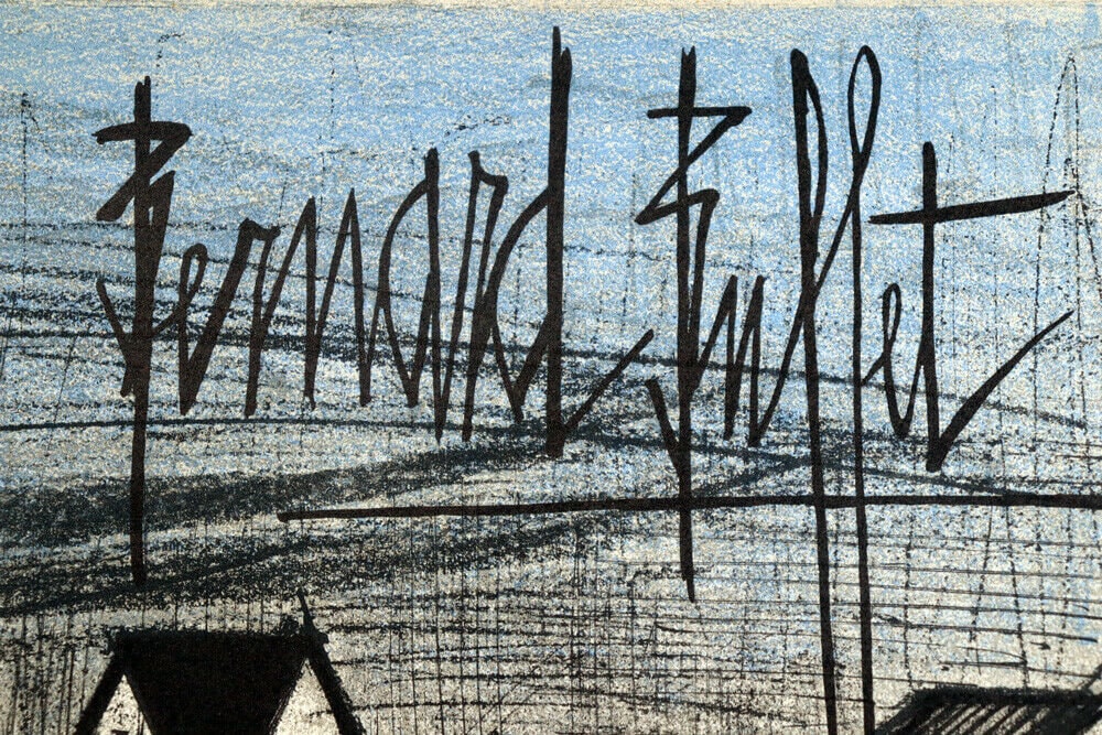 Bernard Buffet Original Double Lithograph Ltd. EDITION 1967