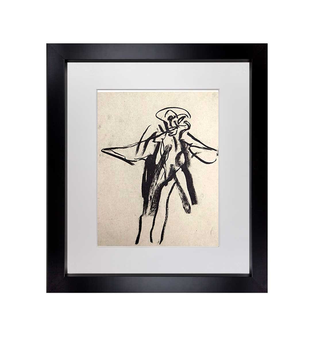 Willem DE KOONING Lithograph ORIGINAL Ltd. EDITION, w/Frame