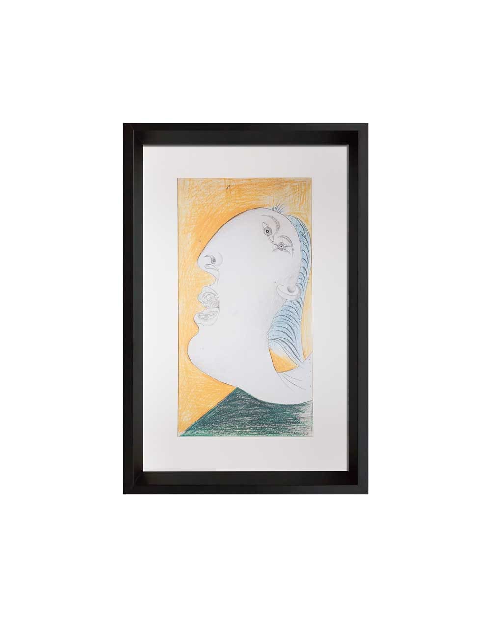 Pablo PICASSO Lithograph GUERNICA Preparatory Ltd Ed w/FRAME