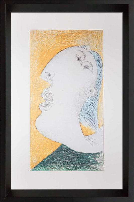 Pablo PICASSO Lithograph GUERNICA Preparatory Ltd Ed w/FRAME