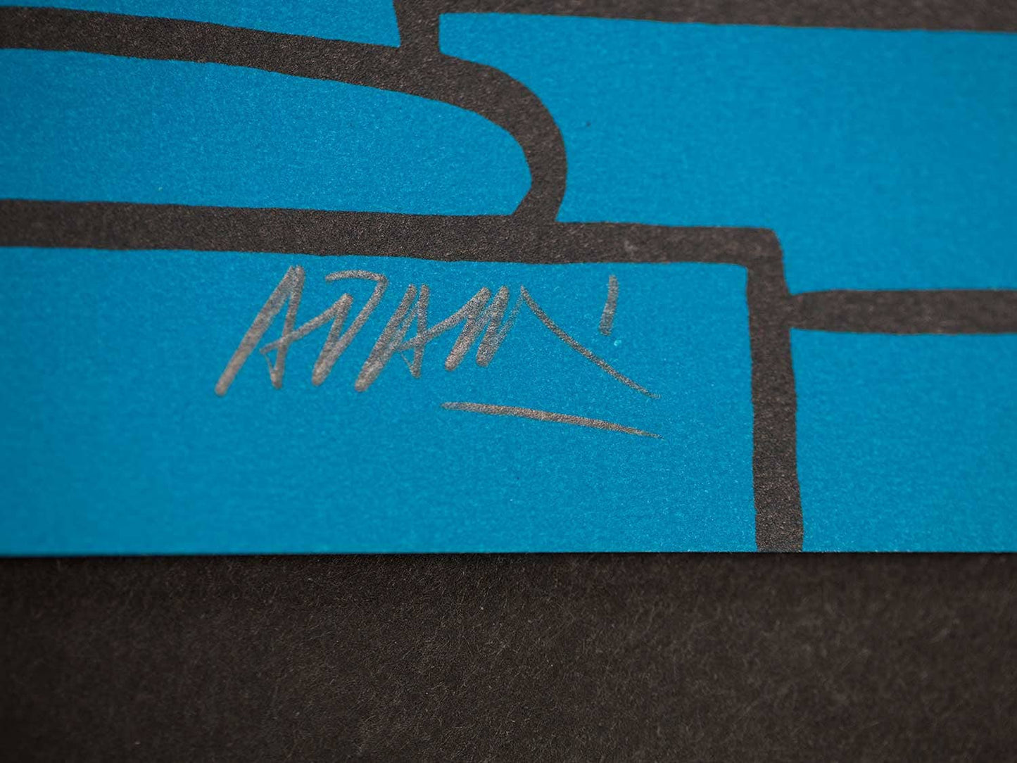 Valerio Adami "Eiffel" Hand Signed Lithograph