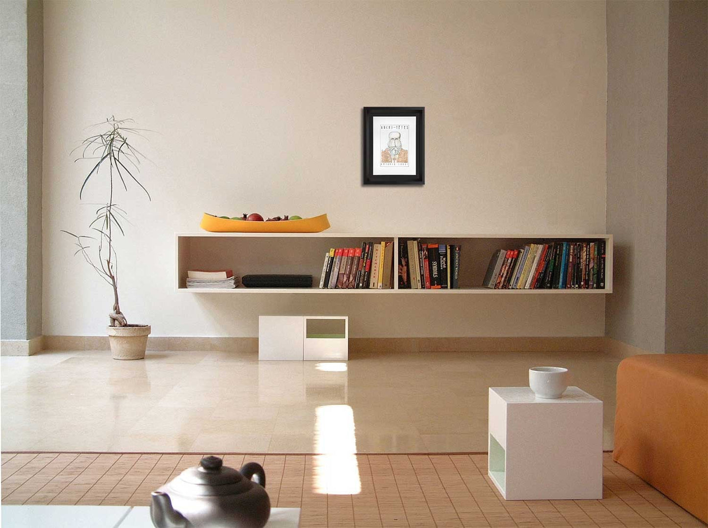 Antoni Gaudi Original Lithograph by Louis Hellman Signed