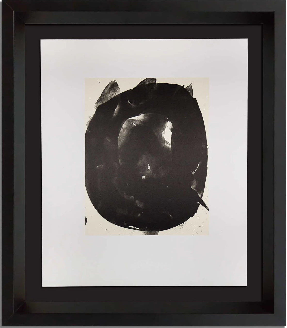 Robert MOTHERWELL (1915-1991) Lithograph | Limited Edition | ORIGINAL Lithograph | Cat. Ref. b387.6 | Gallery Frame