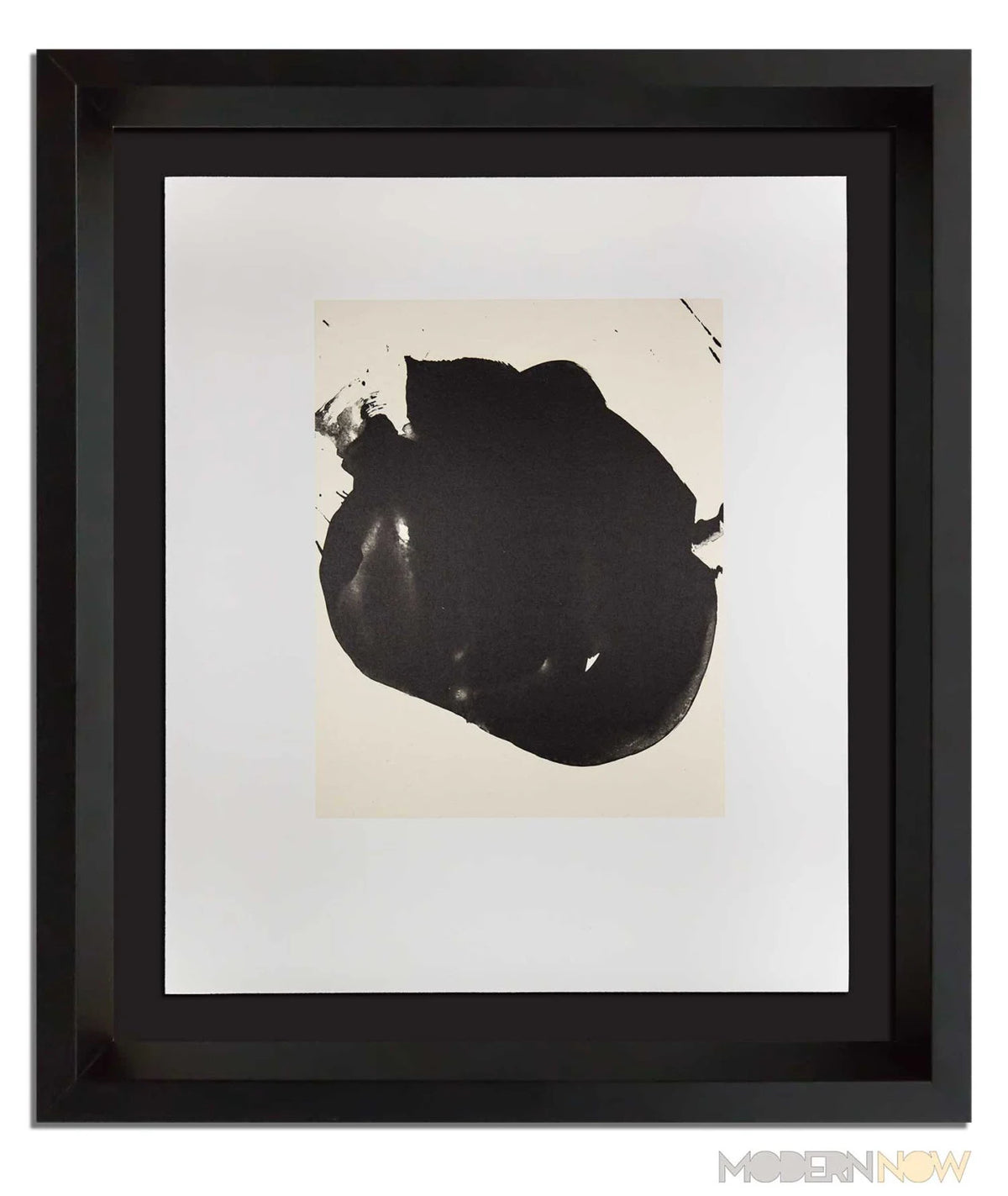 Robert Motherwell Original Lithograph 1988 | Banach 387.3 Framed Art