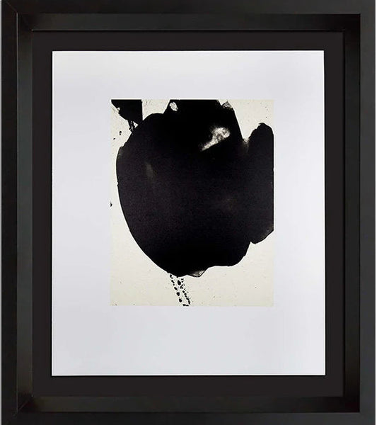 Robert Motherwell Original Lithograph 1988 | Banach 387.7 Framed Art
