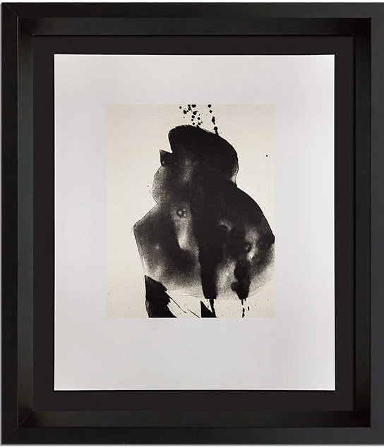 Robert Motherwell Original Lithograph 1988 | Banach 387.4 Framed Art