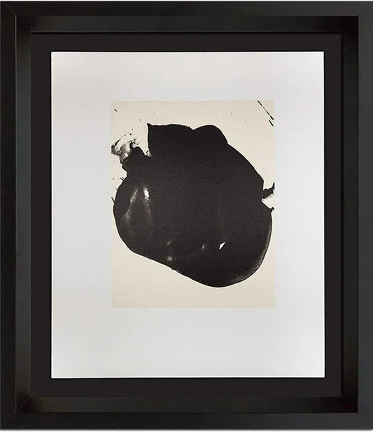 Robert Motherwell Original Lithograph 1988 | Banach 387.3 Framed Art