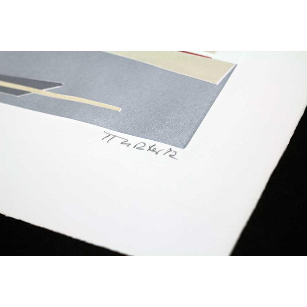 Hans RICHTER Original ETCHING Hand SIGNED Ltd. ED no. 5/99 "Planes..." w/Frame