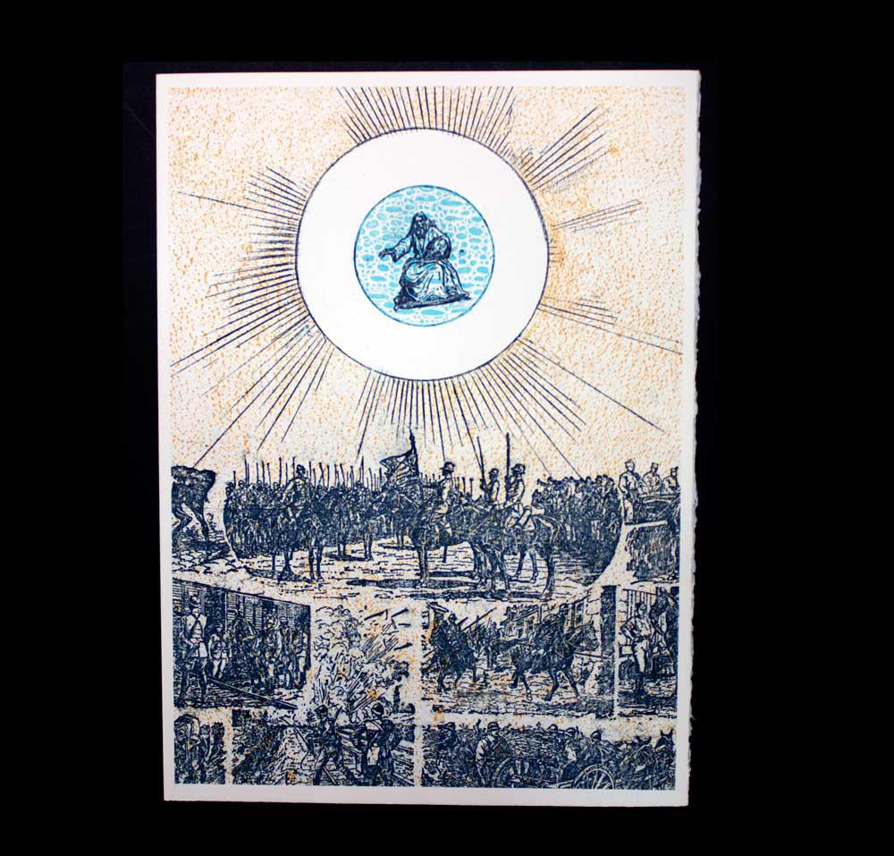 Max Ernst LITHOGRAPH Original Numbered LIMITED Ed. "Seen and approved" w/Frame