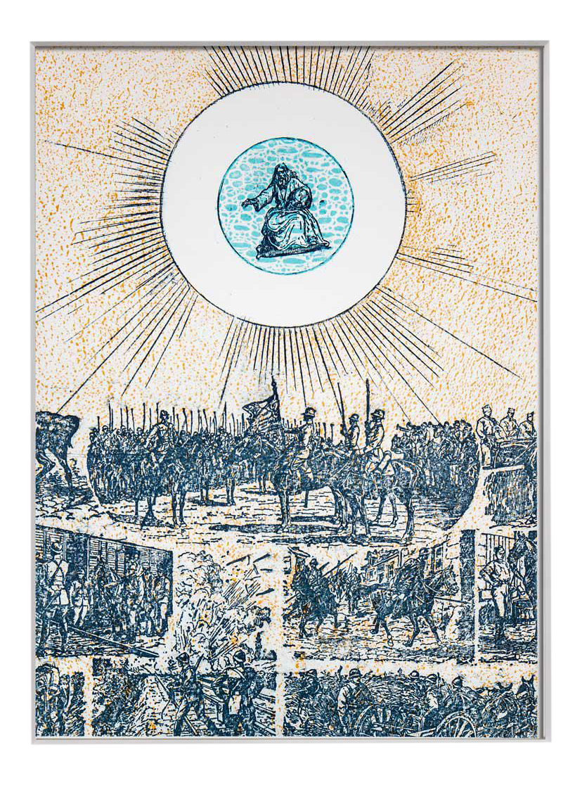 Max Ernst LITHOGRAPH Original Numbered LIMITED Ed. "Seen and approved" w/Frame