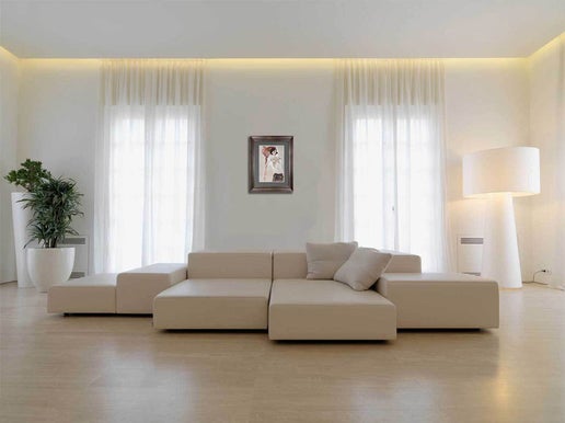 Egon Schiele Lithograph "Reclining Semi Nude"