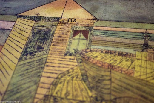 Paul Klee Lithograph | Signed "Wunderbare Landung"