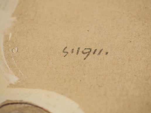 Egon Schiele Lithograph "Reclining Semi Nude"