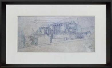 Frank Lloyd Wright "Project: Dr. John D. Storer House", Hollywood, California