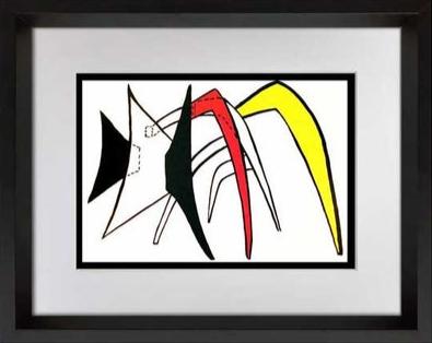 Alexander Calder Original Lithograph, 1963