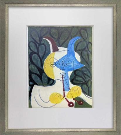 Pablo PICASSO Limited Edition Lithograph, 1948, Frame Included