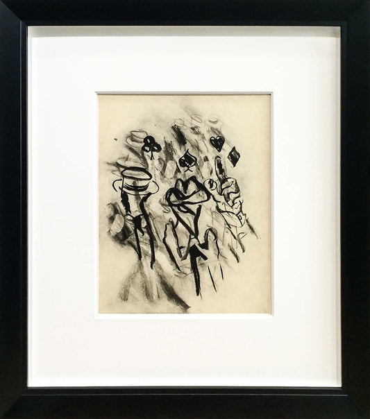 Willem DE KOONING No.169 LIMITED Ed. Original LITHOGRAPH w/ Frame