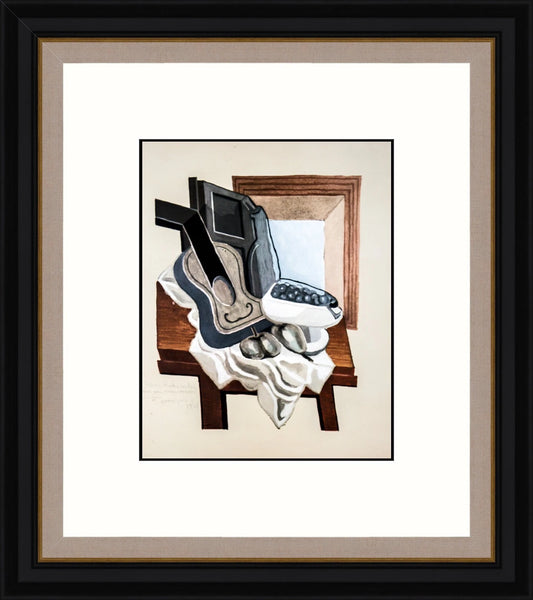 Juan Gris Lithograph Limited Edition ed. no.295 ~ Still life w/Guitar ~RARE