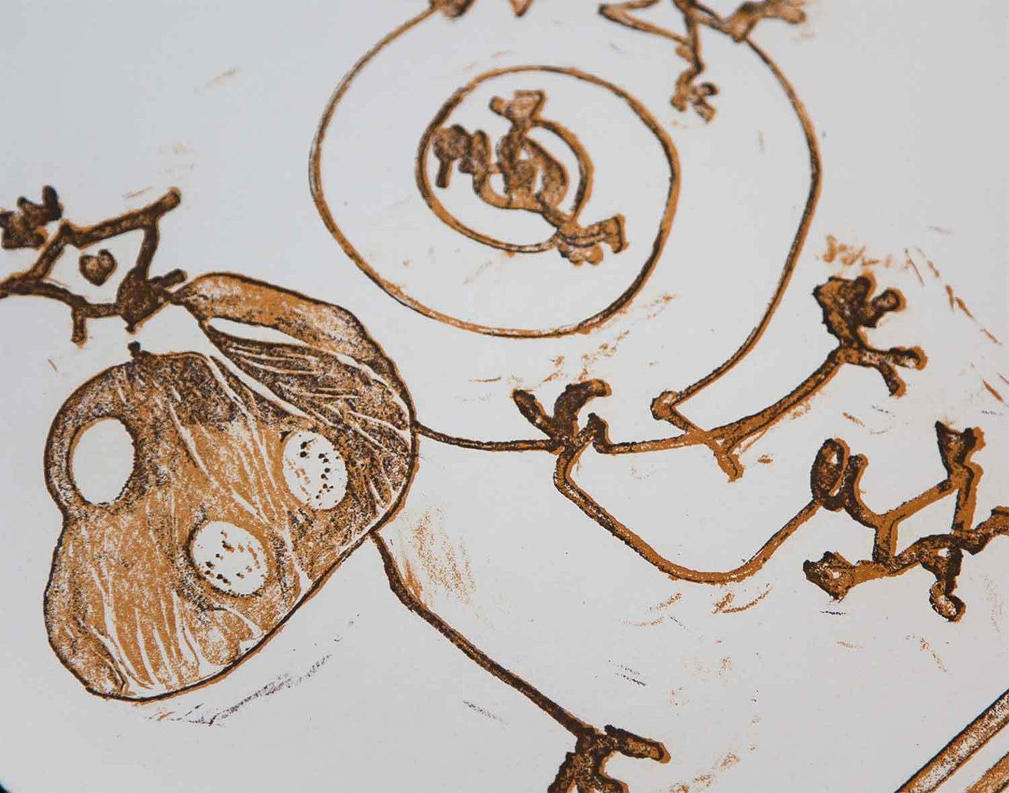 Max ERNST Lithograph ORIGINAL Limited Ed. Arches Cat. Ref b148 w/Frame