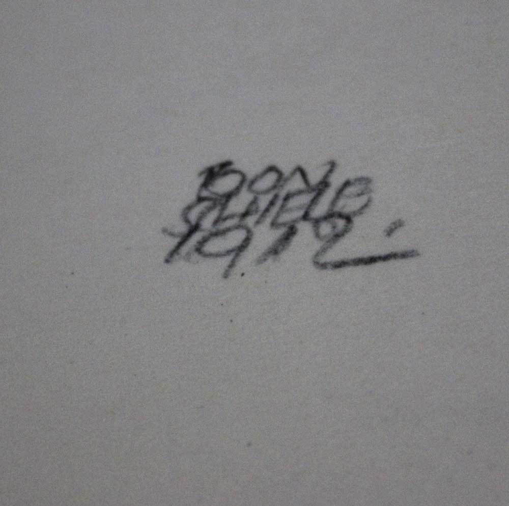 Egon Schiele Lithograph "Paddle-Steamer at the Quay"