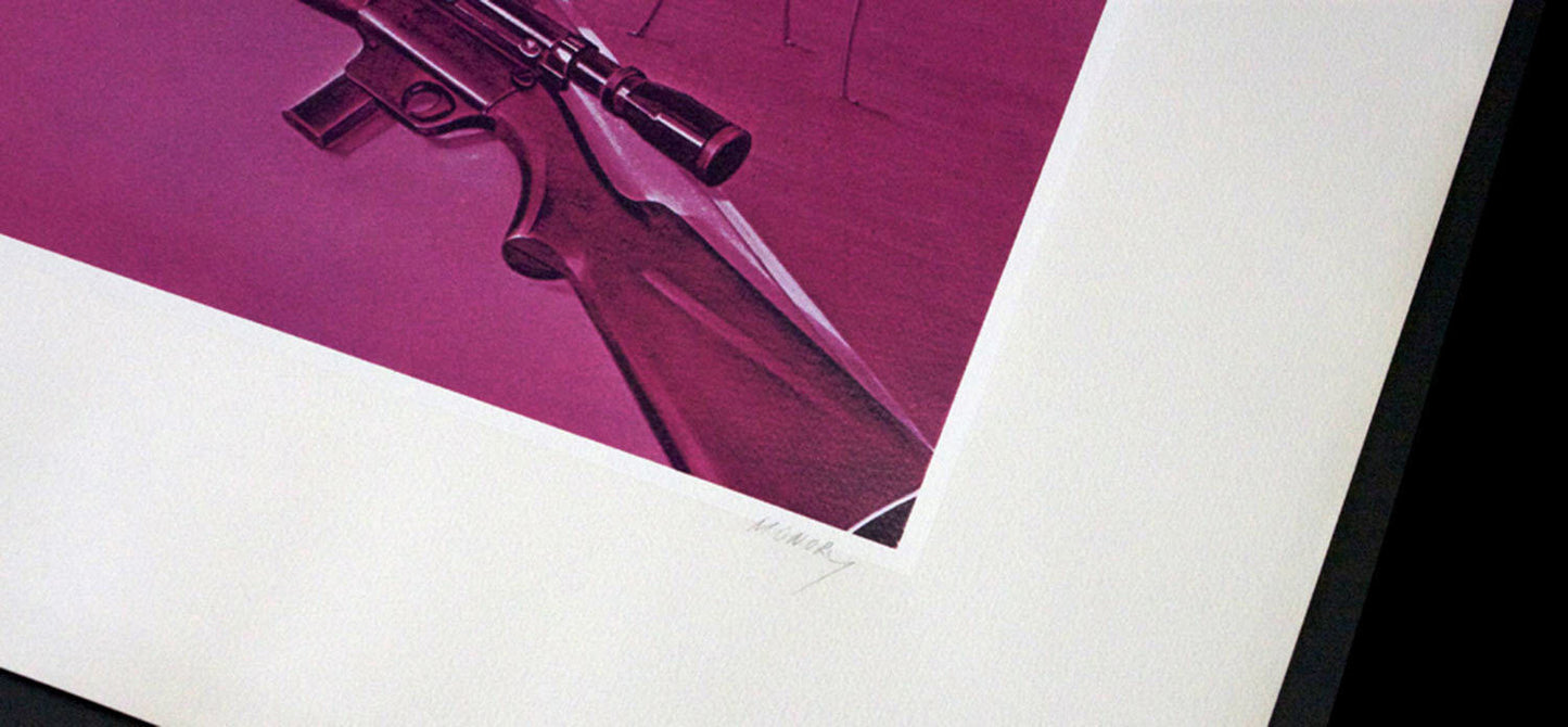 Jacques MONORY Serigraph Hand SIGN & No. LTD ED 22/75