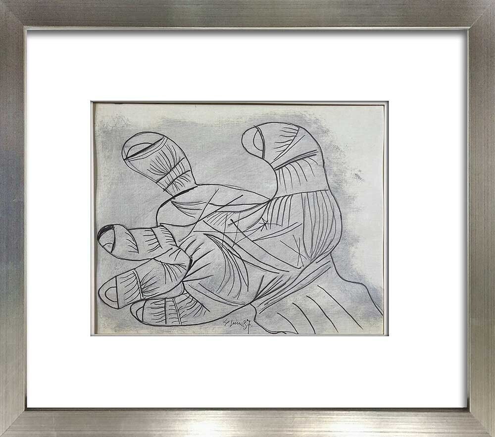 Pablo Picasso Guernica Preparatory Hand & Head Lithographs Limited Edition Set of 2