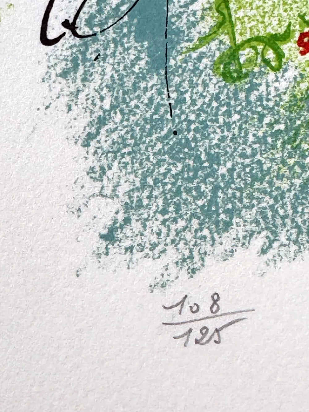 Andre MASSON Lithograph HAND Signed Ltd. ed. ORIGINAL w/Archival FRAMING