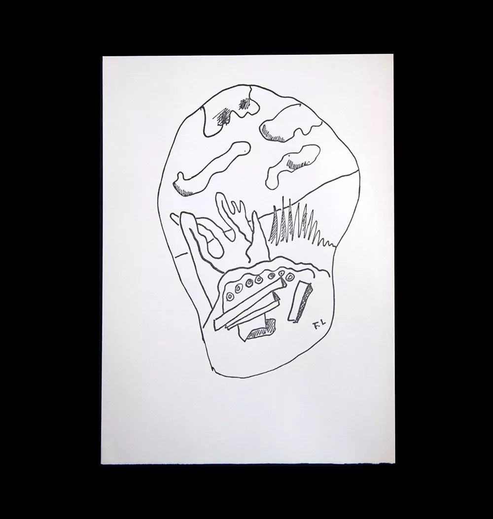 Fernand LEGER Lithograph SIGNED Limited 130 on RIVES +FRAME “Magic Circles VI”