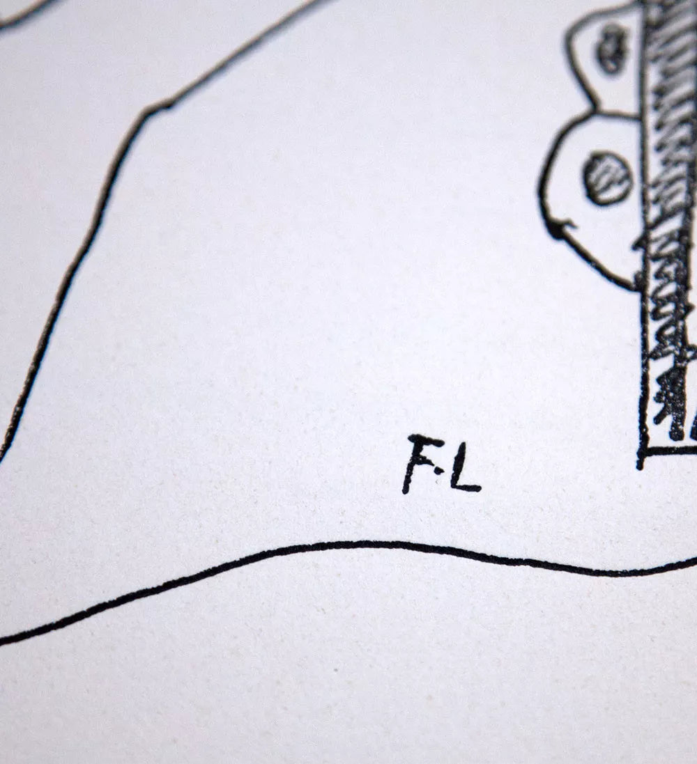 Fernand LEGER Lithograph SIGNED Limited 130 on RIVES +FRAME “Magic Circles III”