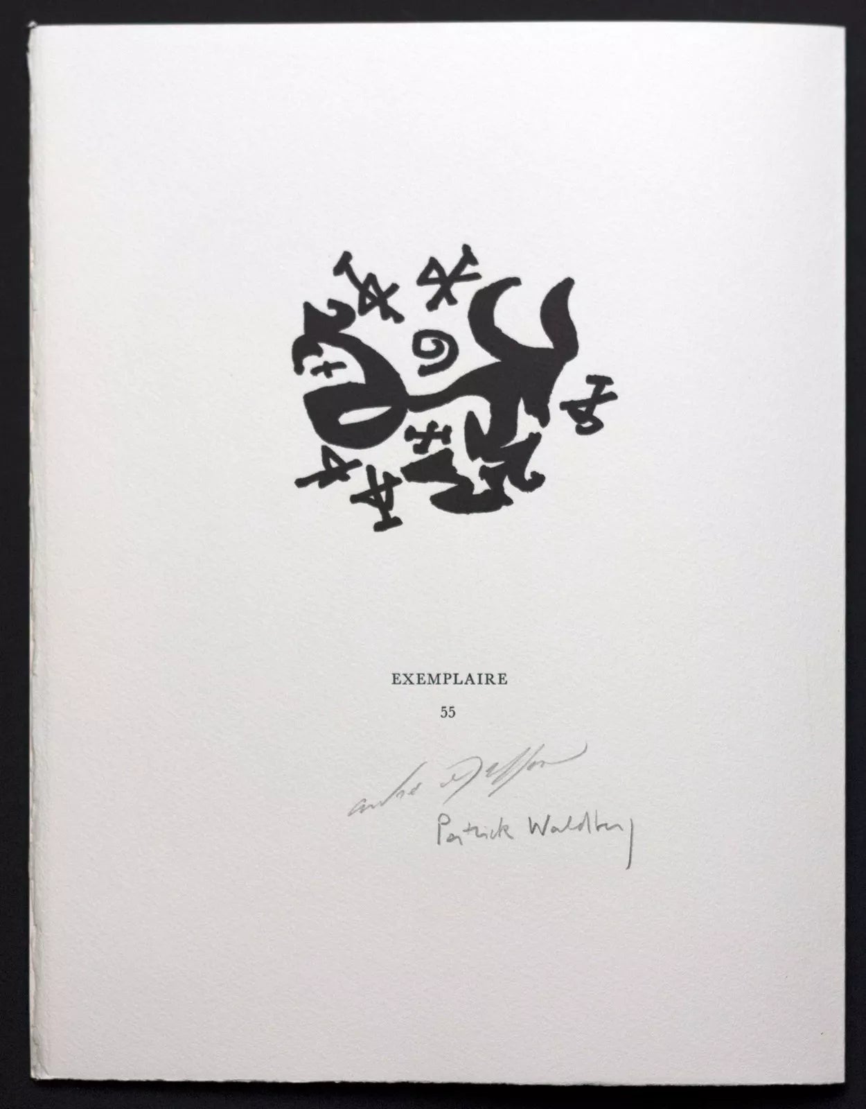 Andre MASSON Lithograph HAND #’ed & SIGNED on JAPON +C. Ref. C97 +Custom FRAME