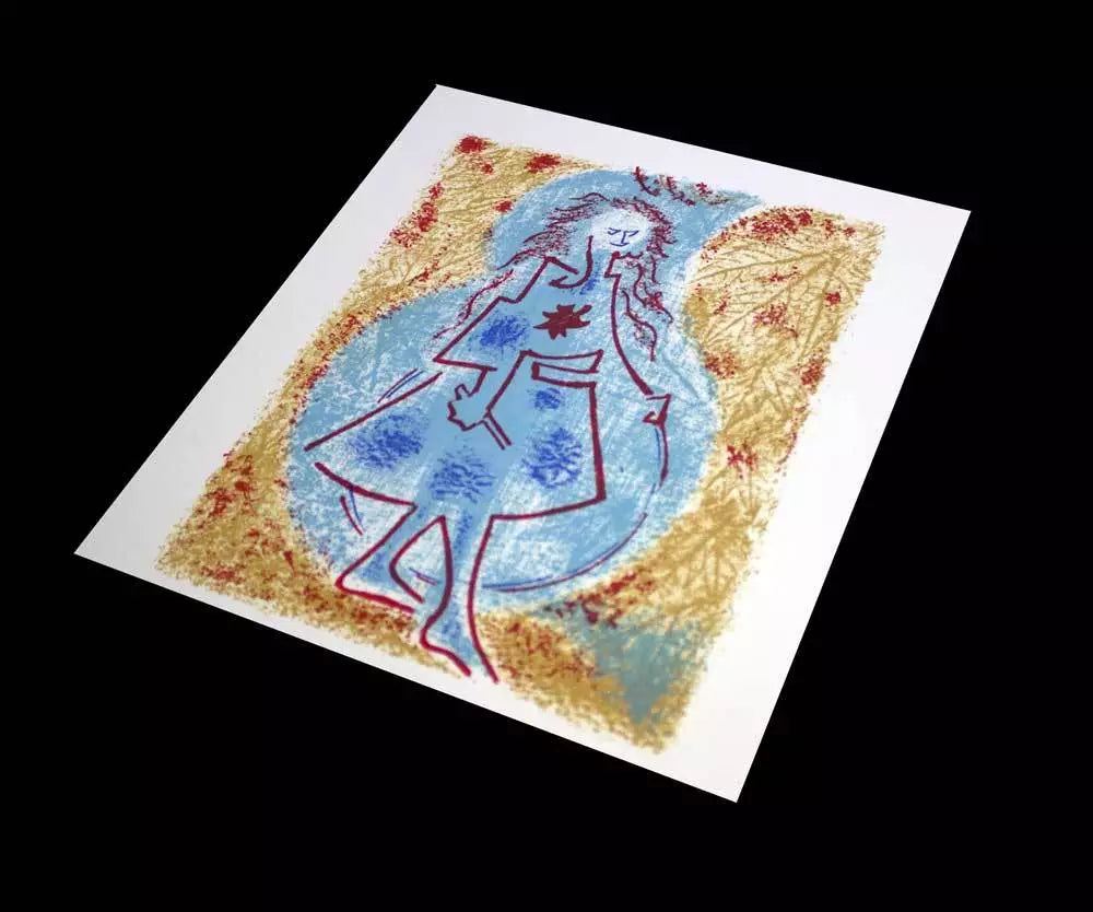 Andre MASSON Lithograph LIMITED Ed 55/100 ARCHES +Cat. Ref. C97 +Custom FRAMING