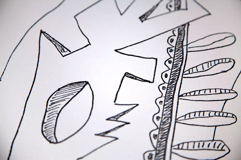 Fernand LEGER Lithograph SIGNED Limited 130 on RIVES +FRAME “Magic Circles III”