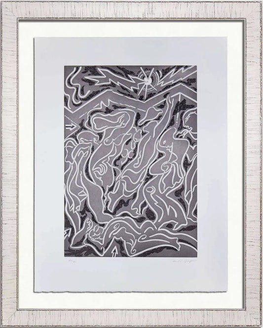 Andre MASSON ETCHING ~HAND SIGNED ~ Ltd EDITION in Aquatint 89/120 +FRAMING