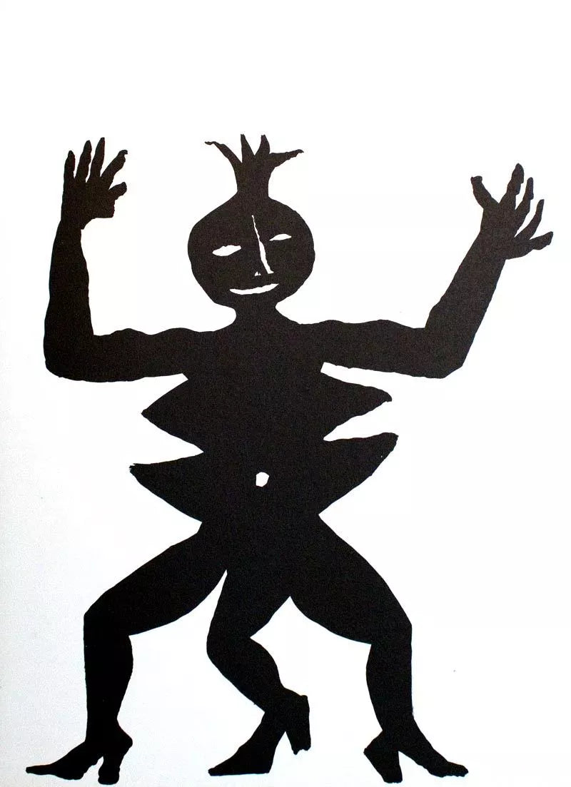 4 Alexander CALDER Original COLOR Lithograph 140x38cm +Custom Archival FRAMING